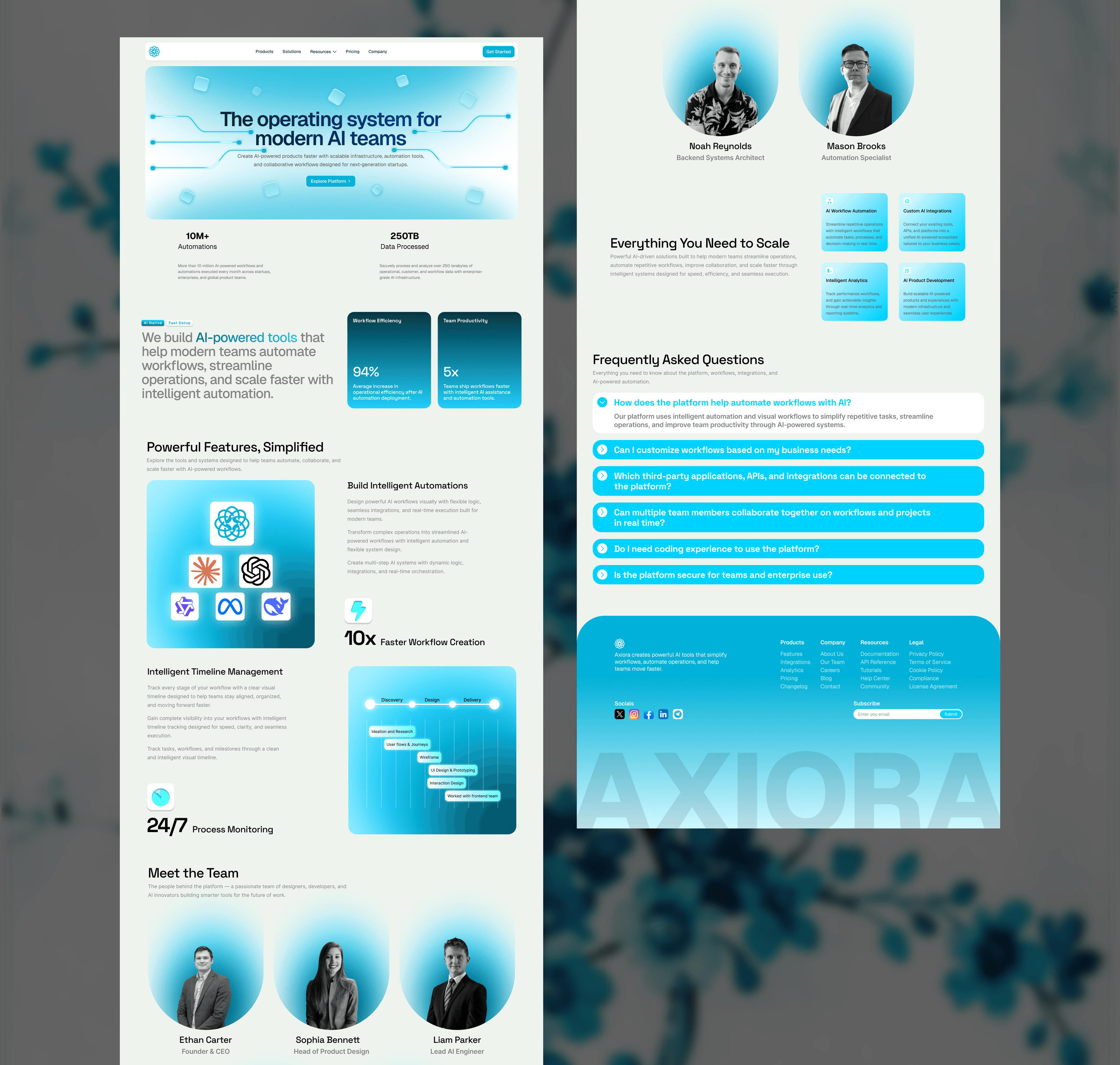 Landing page image